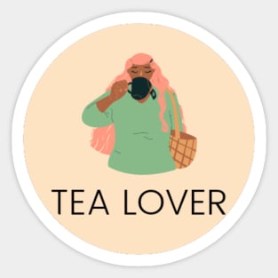 Tea lover Sticker